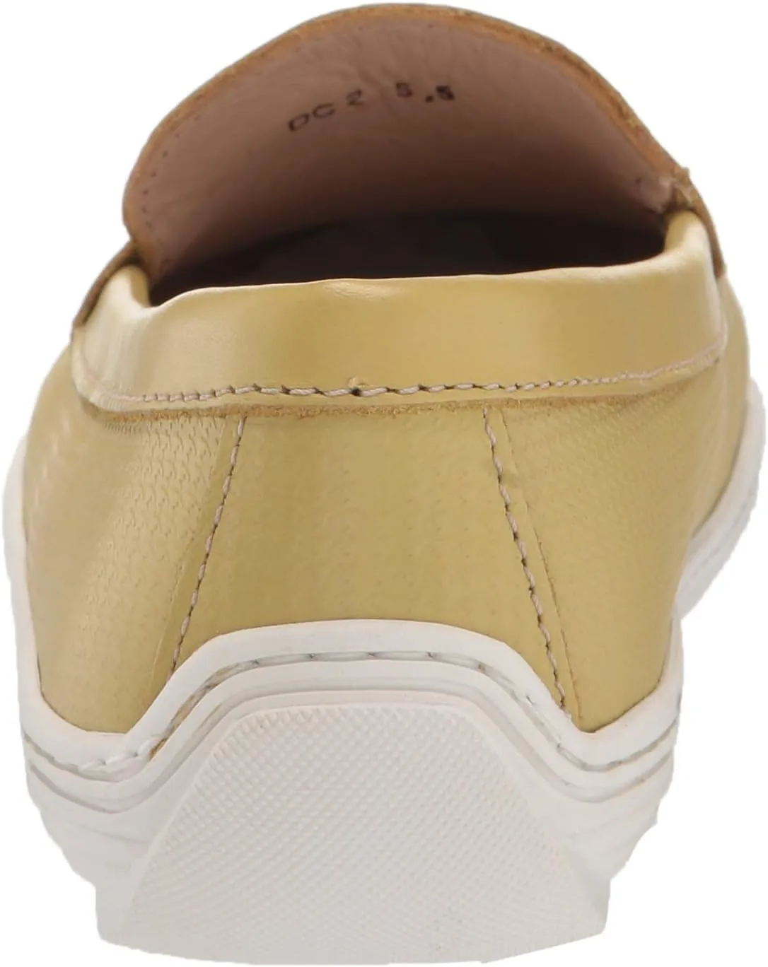 Driver Club USA Unisex-Child Leather Casual Comfort Slip on Moccasin Penny Loafer Driving Style