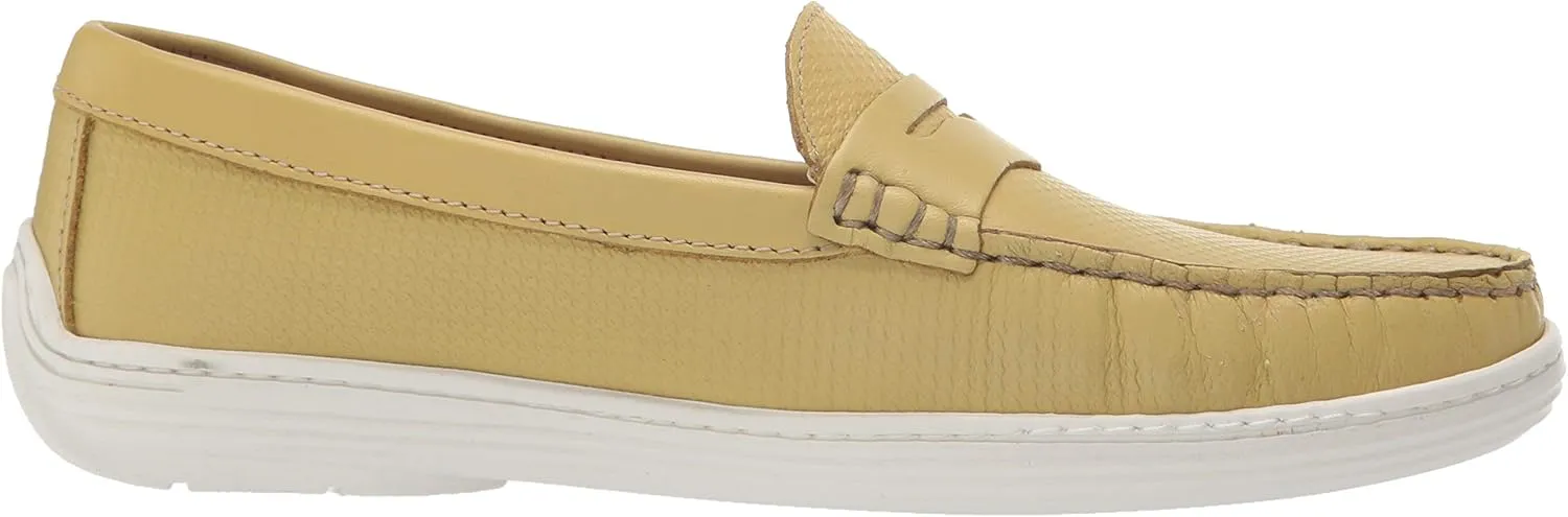 Driver Club USA Unisex-Child Leather Casual Comfort Slip on Moccasin Penny Loafer Driving Style