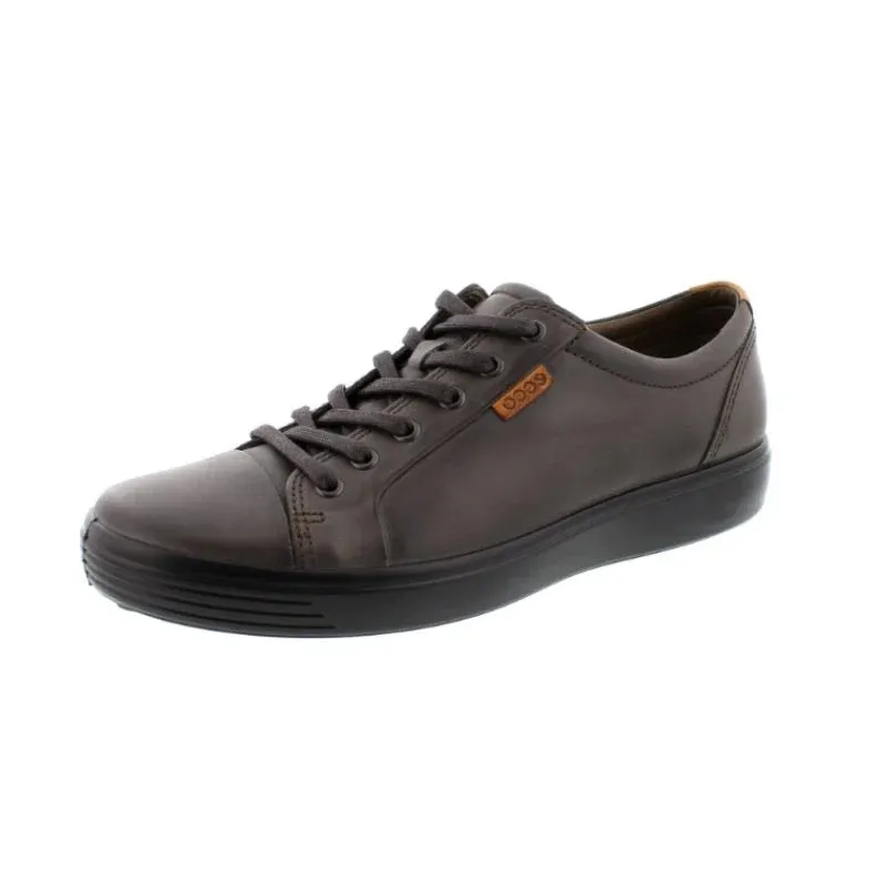 Ecco Men's Soft 7 Contrast Heel Liquorice