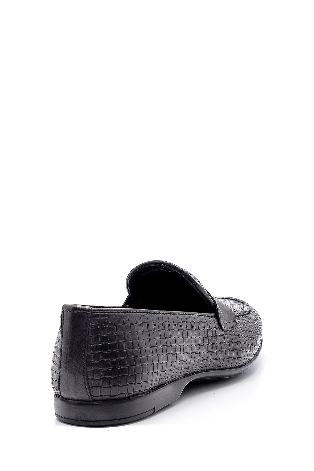 Erkek Deri Baskılı Loafer