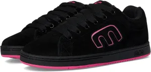 Etnies Women's Callicut Skate Shoe, Black/Pink, 10