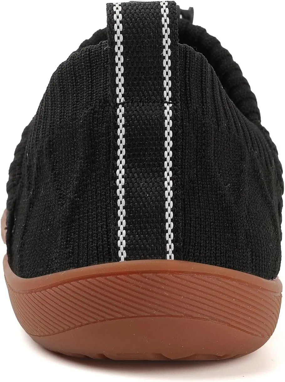EZEREELL Minimalist Barefoot Shoes for Women Men, Zero Drop Wide Width Walking Shoes