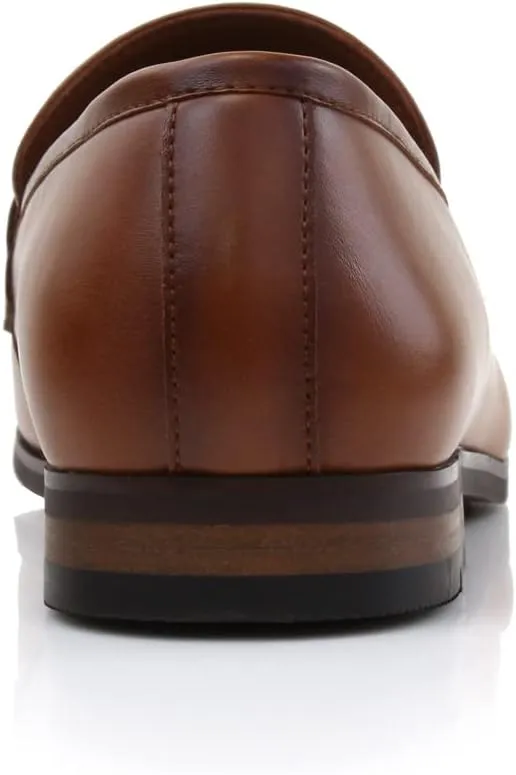 Ferro Aldo Dylan MFA19671 Classic Moc-Toe Penny Loafers for Men