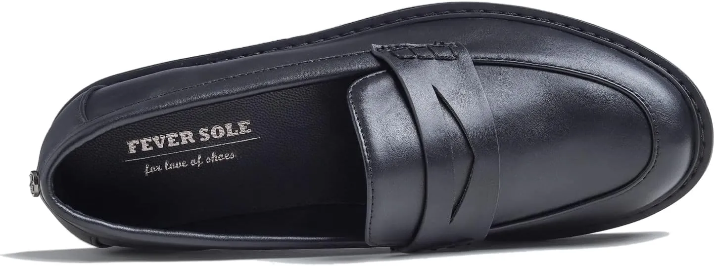 Feversole Women's Fashion Trim Deco Loafer Slippers