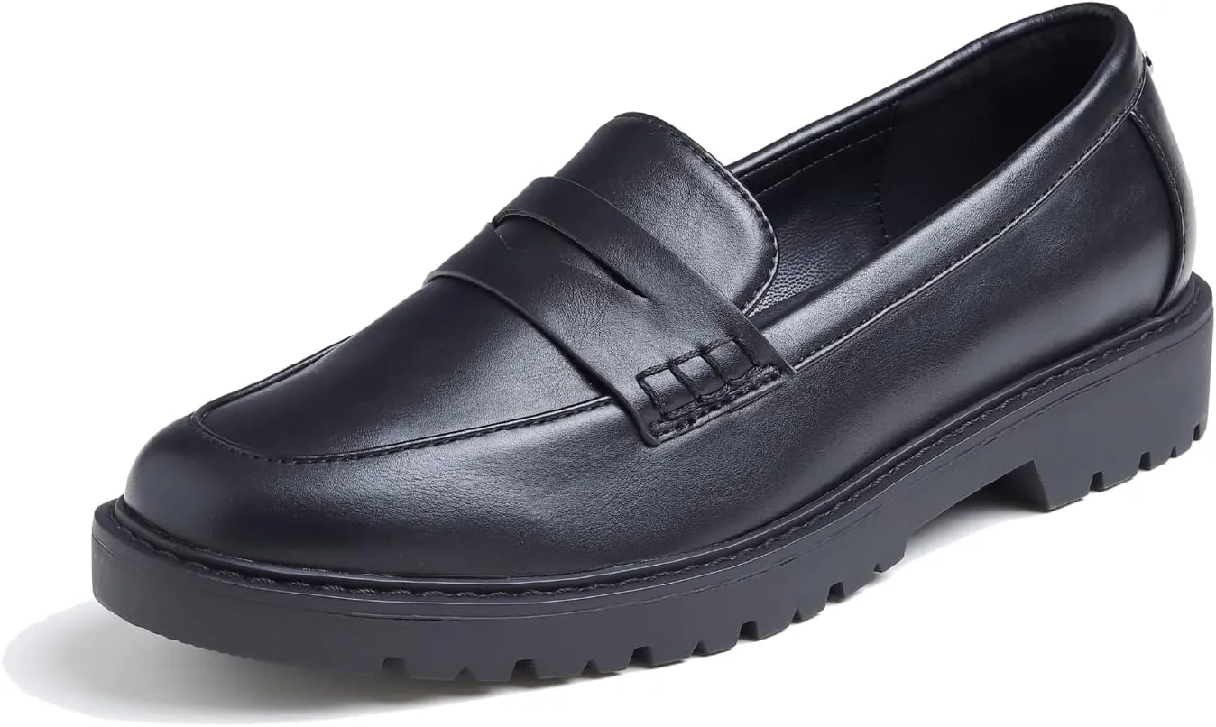 Feversole Women's Fashion Trim Deco Loafer Slippers
