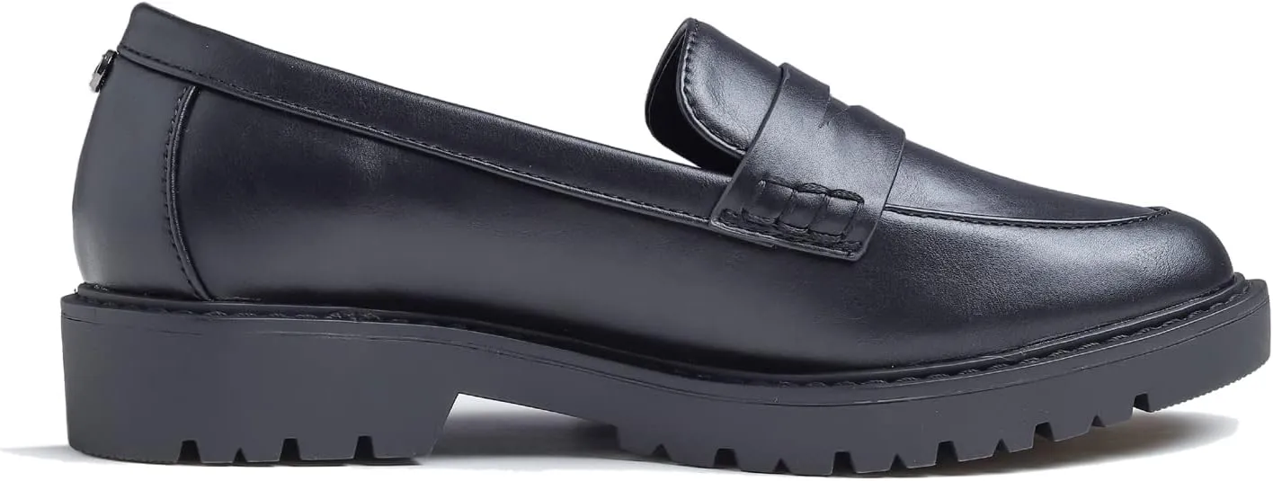 Feversole Women's Fashion Trim Deco Loafer Slippers