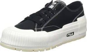 FILA Platform Platform for Women, Black, 7.5 US
