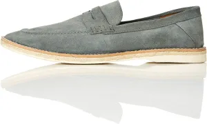 FIND Men's Jute Sole Soft Leather Shoe, Blue, 10 Regular UK (11 US)