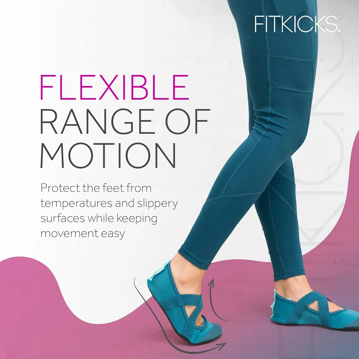 FITKICKS Crossovers Electric Jungle Collection Active Lifestyle Footwear Double Grip Straps Reinforced Toe Flexible Range of Motion Comfort Fit