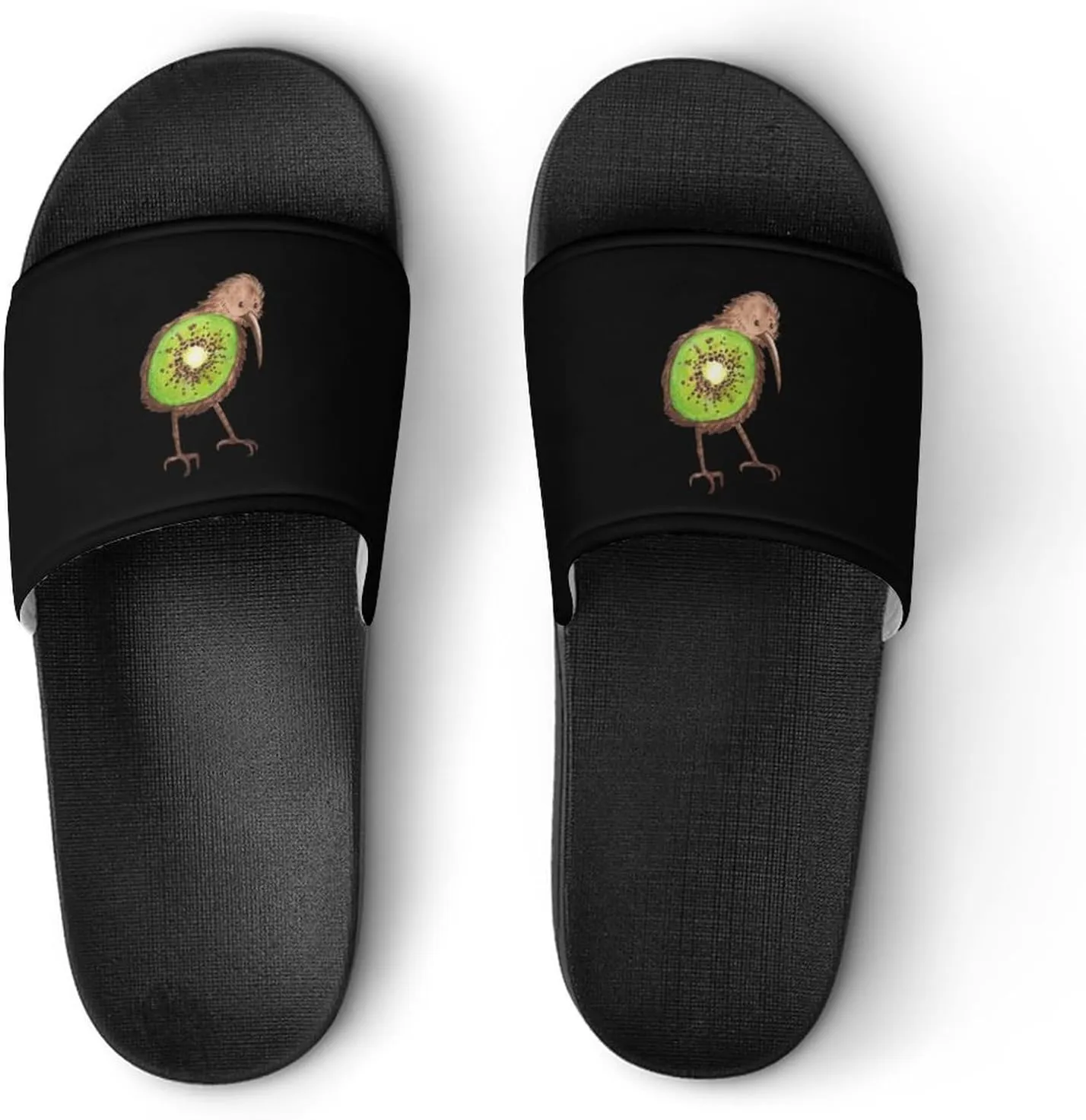 Fitted Scoop Kiwi Bird Shower Shoes PVC Home Slippers Non-Slip Quick Drying Bathroom Slipper for Indoor And Outdoor