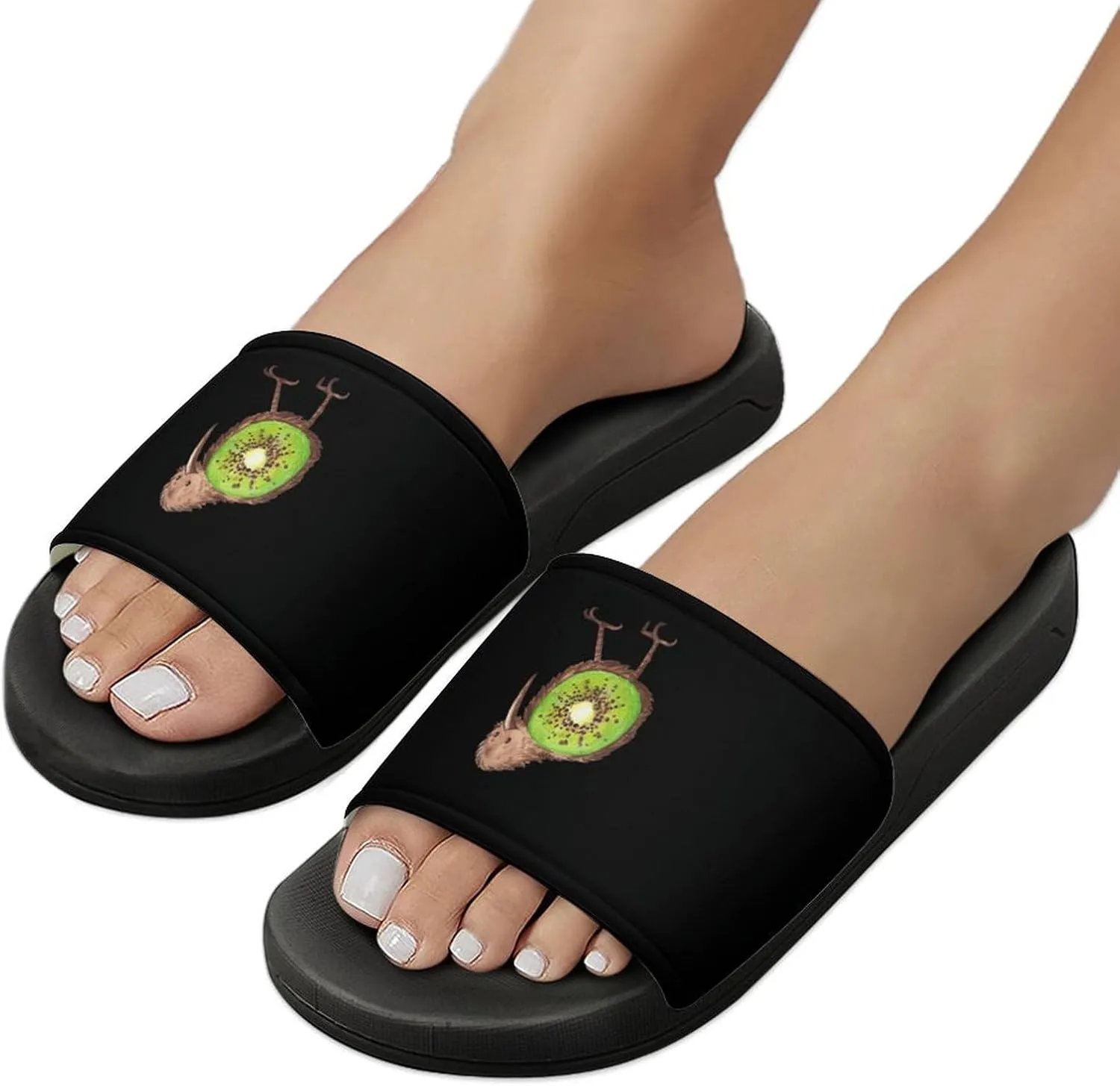 Fitted Scoop Kiwi Bird Shower Shoes PVC Home Slippers Non-Slip Quick Drying Bathroom Slipper for Indoor And Outdoor