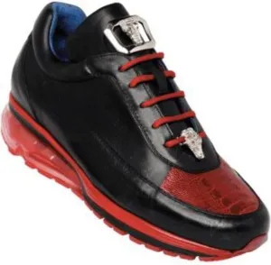 Flash Genuine Ostrich and Soft Italian Calf Shoe