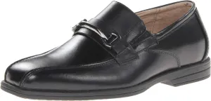 Florsheim Reveal Bit Jr Boys' Toddler-Youth Slip On, 1.5 M US Little Kid, Black