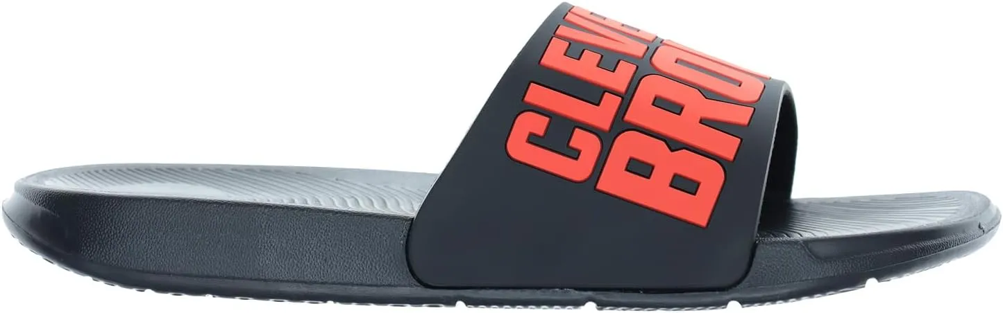 FOCO Men's NFL Big Logo Raised Slide