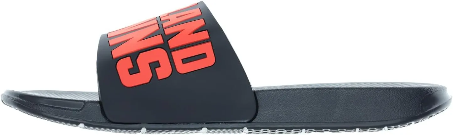 FOCO Men's NFL Big Logo Raised Slide