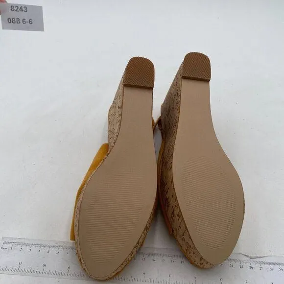 FOWT Women Peep Toe Slingback Platform Wedge Sandals High Heel Buckle Open Toe
