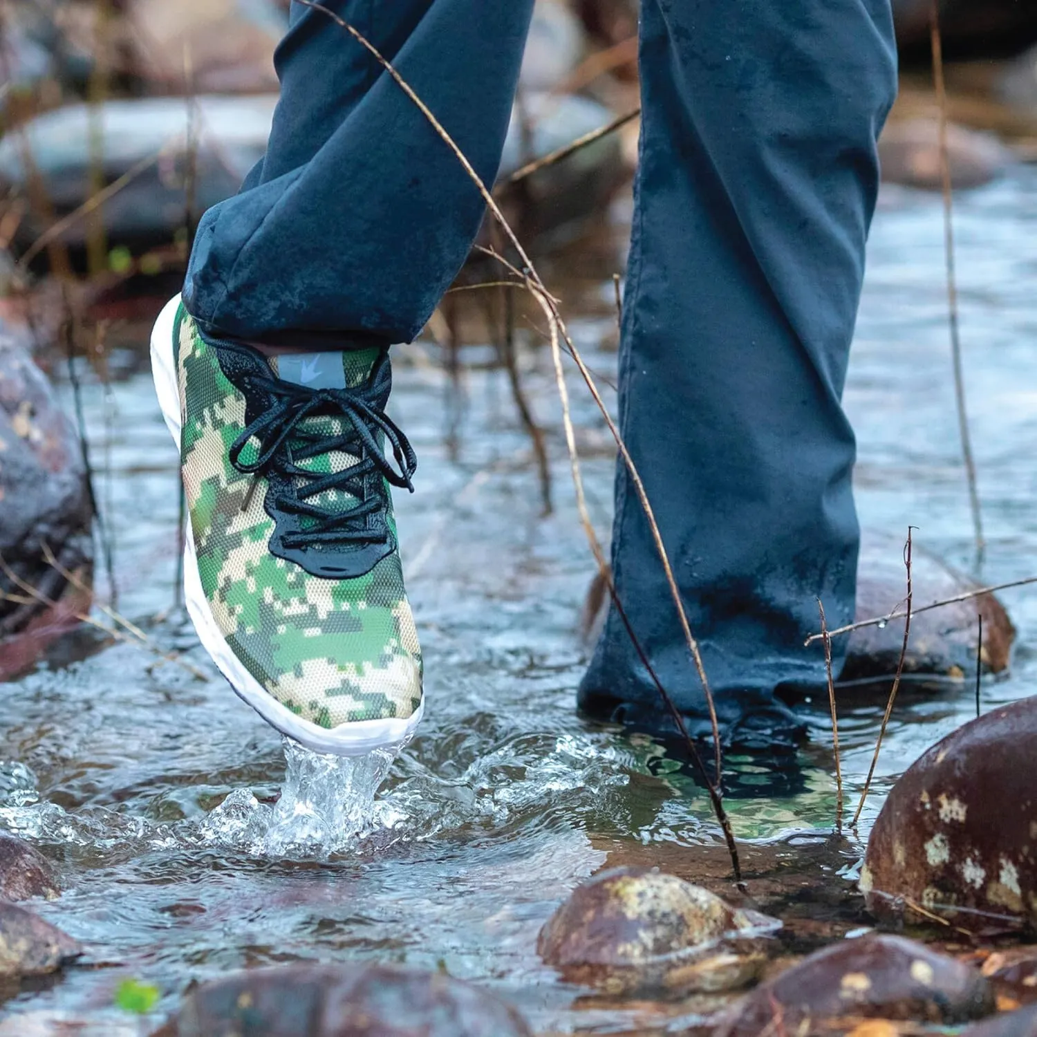 FROGG TOGGS Men's Shortfin 2.0 Premium Water Draining Quick-Drying Sport Shoe