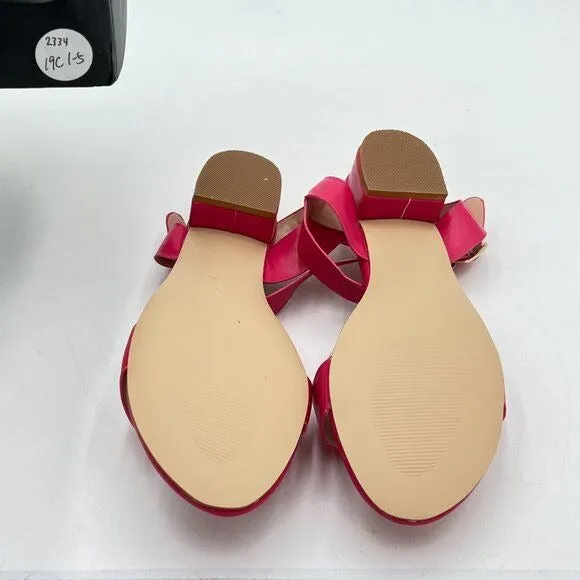 FSJ Women Casual Open Toe Block Low Heel Ankle Strap Sandals Comfort Summer Shoe
