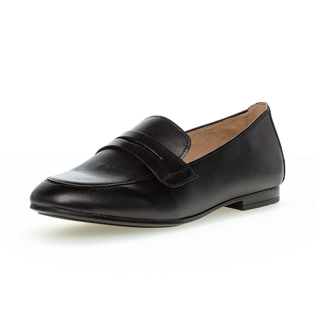 GABOR Sort skind loafer