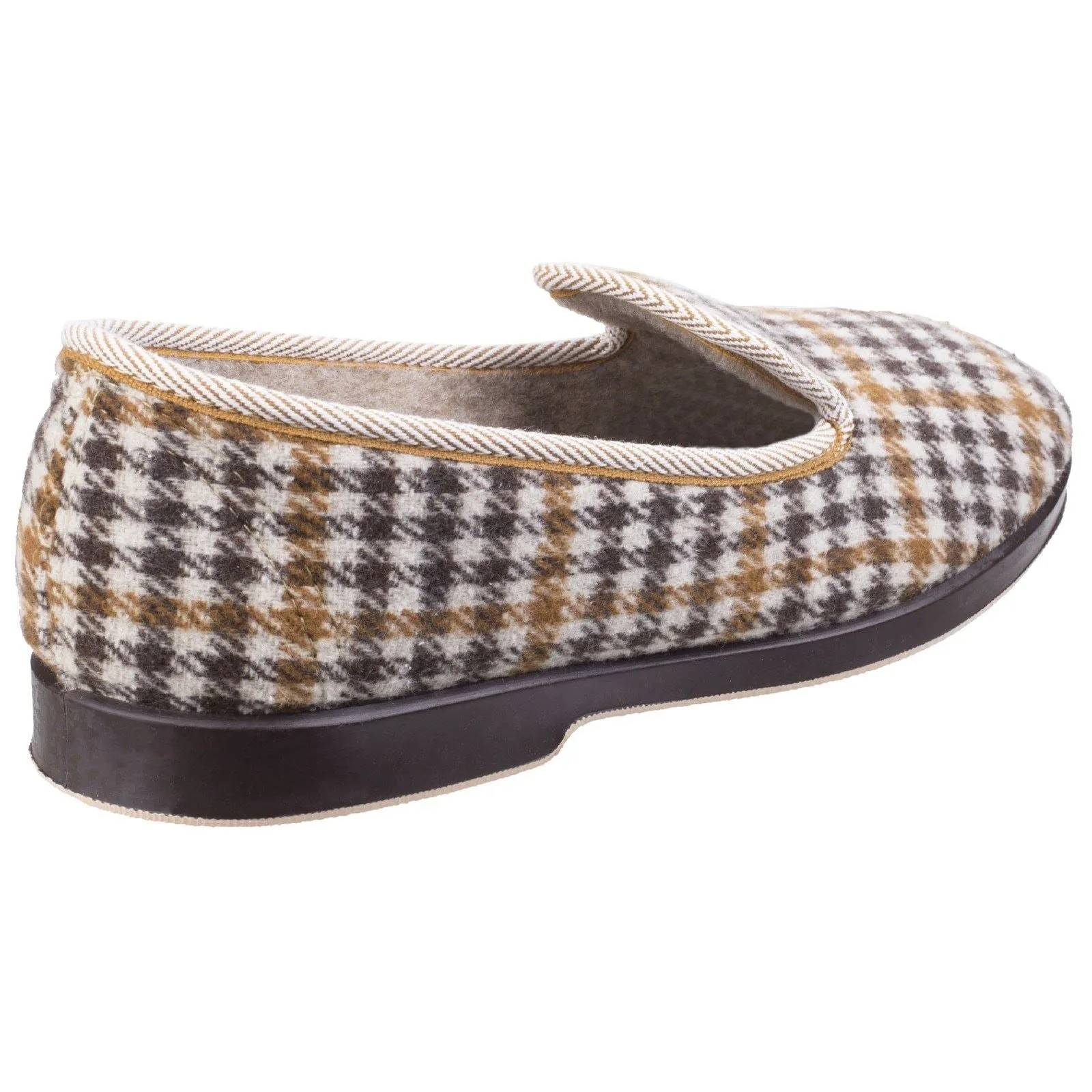 GBS Everett Check Slippers
