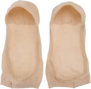 generic 1 Pair Women No Show Peep Toe Sock Toeless Cotton Non Slip Shoe Liner Open Toe Socks Yoga Sock