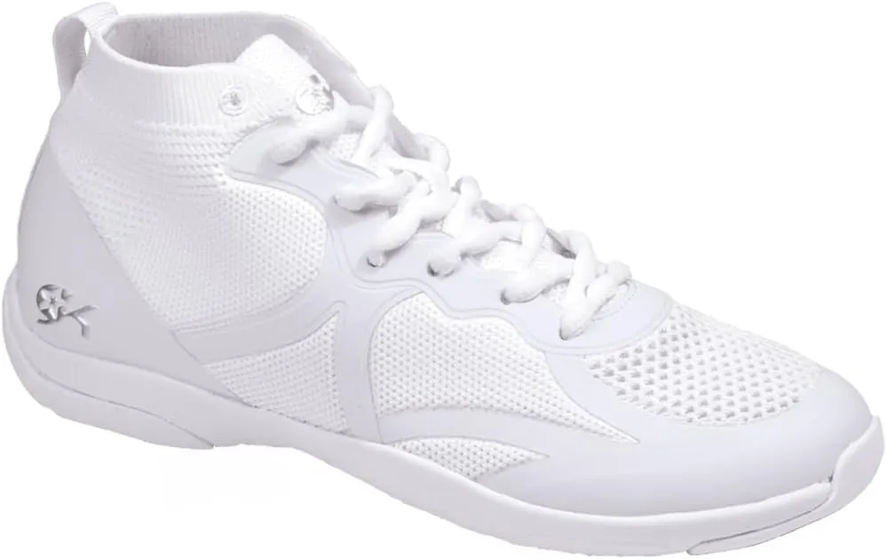 GK All-Star Cheer Hi-Flyer Mid-Top Shoe - Flexible Performance Cheerleading Sneaker - Women's Sizes