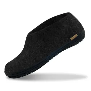 Glerups The Shoe Charcoal - Black Rubber
