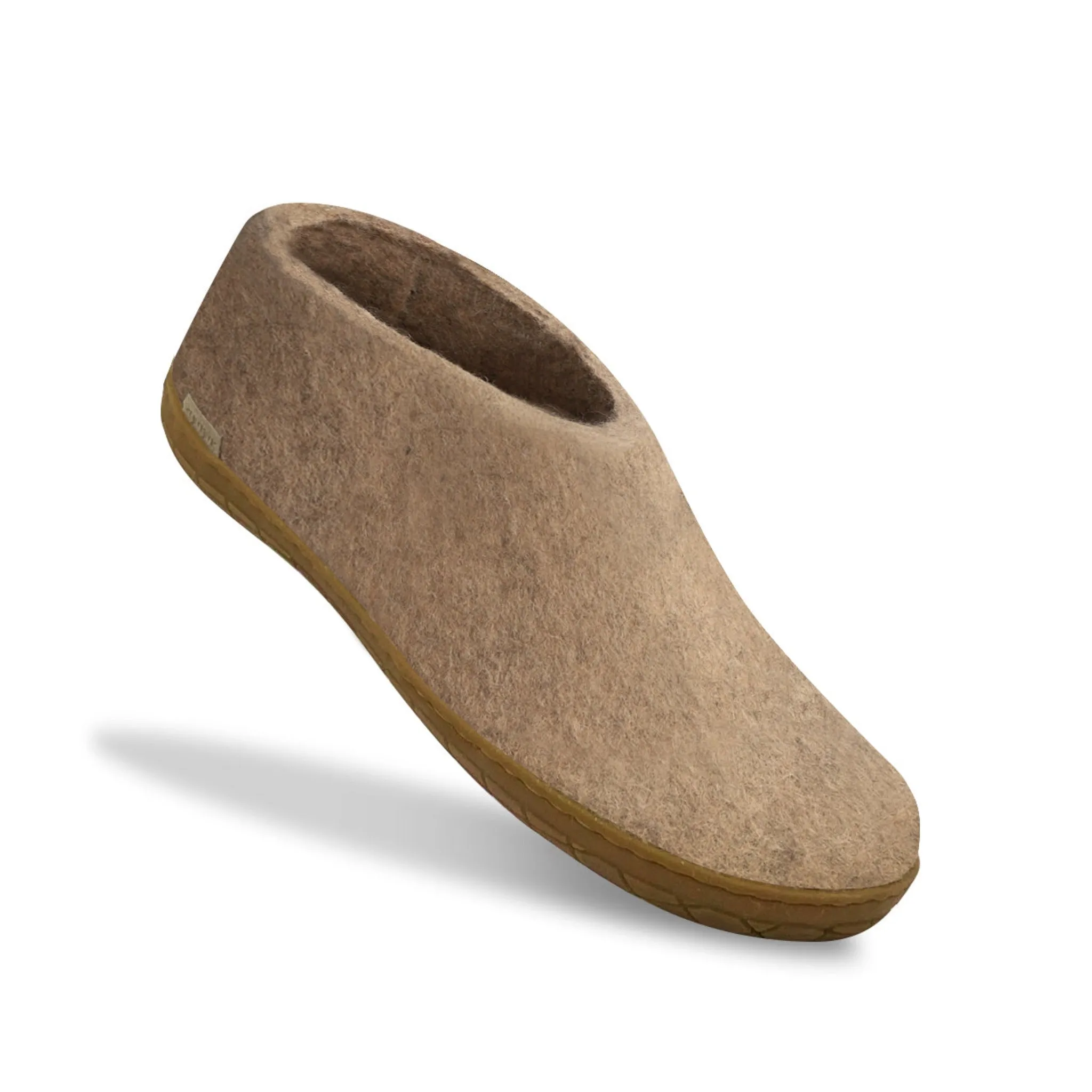 Glerups The Shoe Sand - Honey Rubber Sole