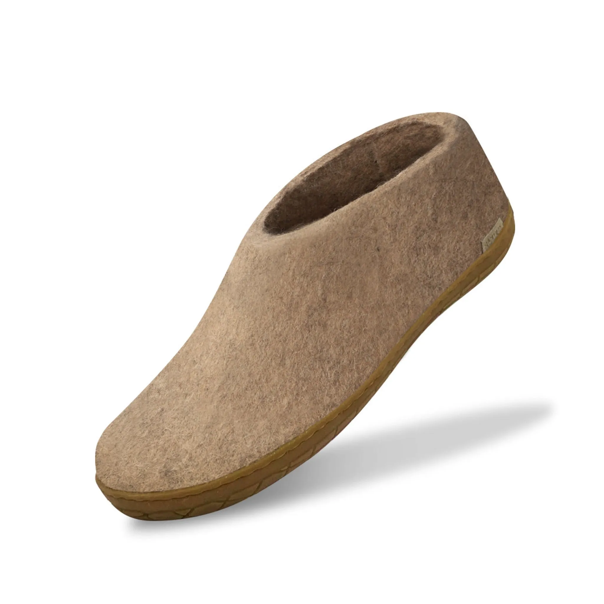 Glerups The Shoe Sand - Honey Rubber Sole