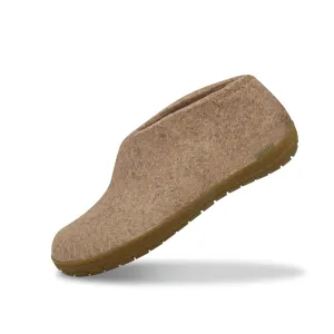 Glerups The Shoe Sand - Honey Rubber Sole