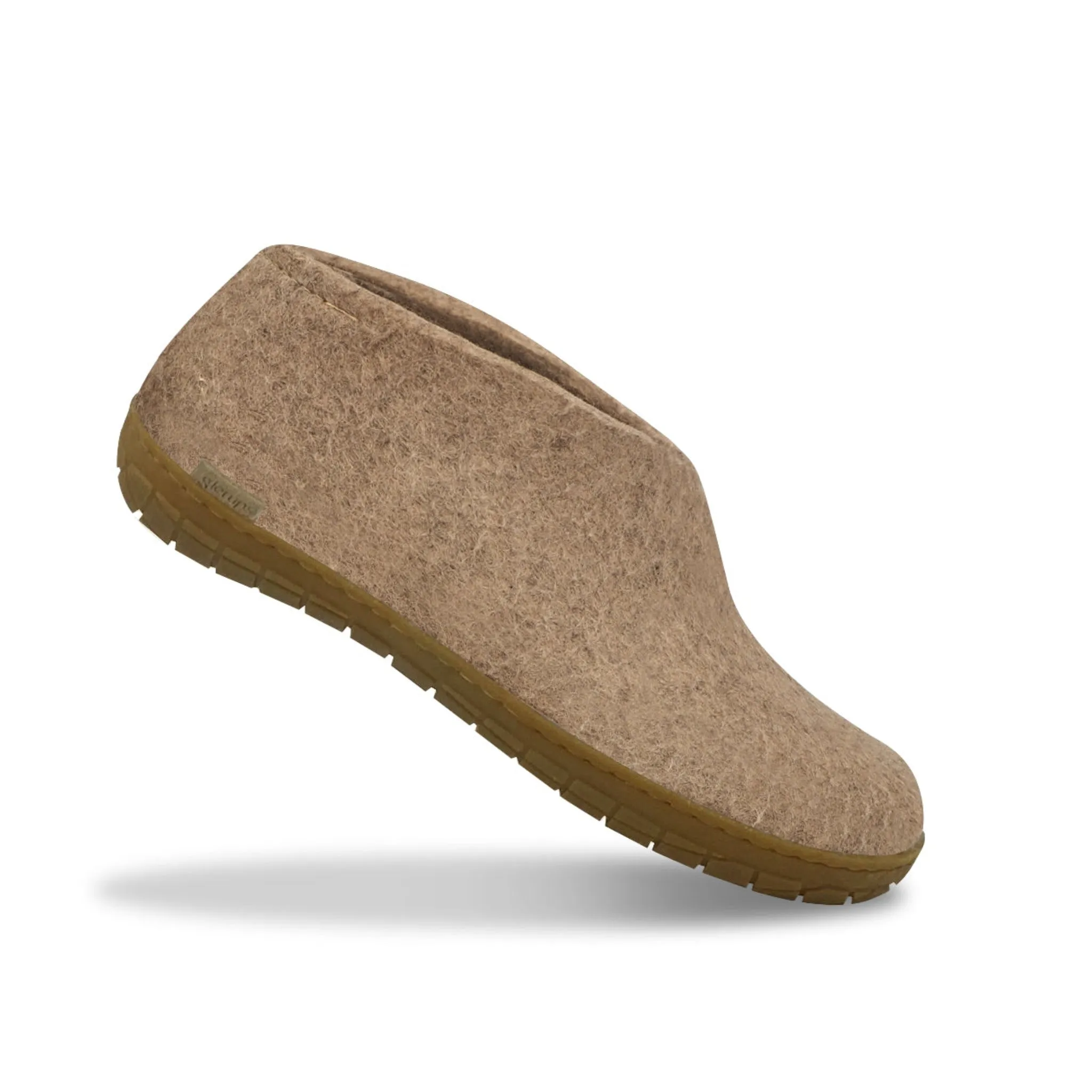 Glerups The Shoe Sand - Honey Rubber Sole