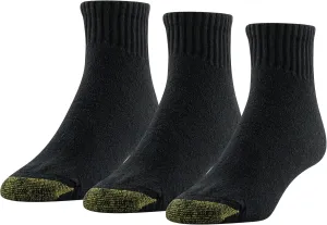 GOLDTOE Men's Ultra Tec Performance Ankle Socks, 3-pairs