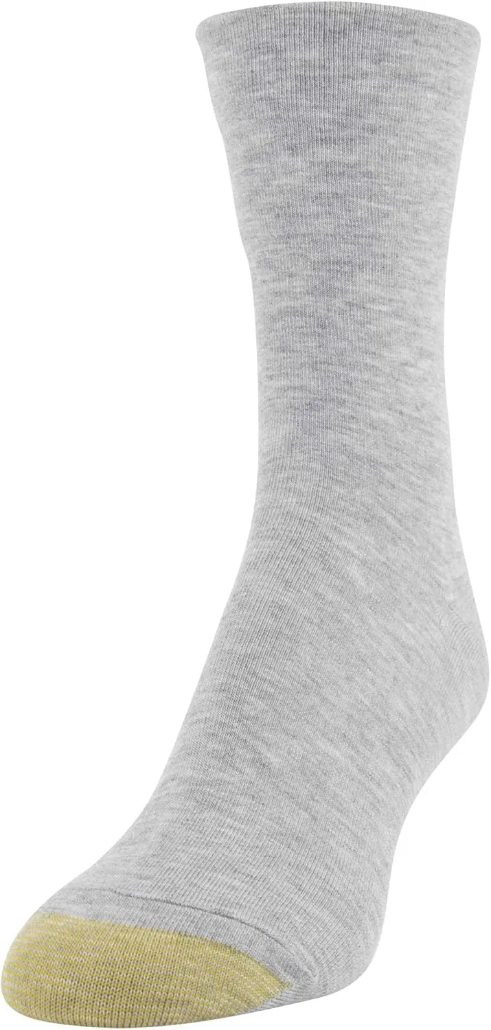 GOLDTOE Women's Ultra Soft Verona Crew Socks 3 Pack