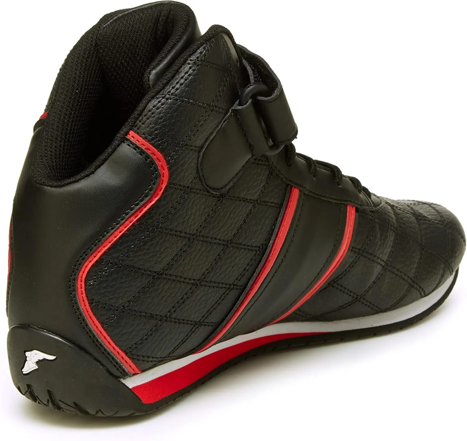 Goodyear Mens Clutch Racer Sneaker – High-Top Sneakers, PU Leather & Mesh Lining