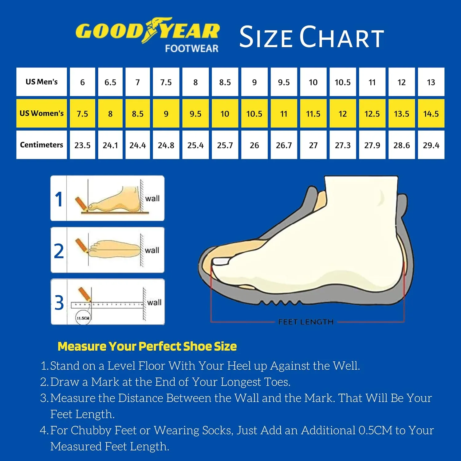 Goodyear Mens Clutch Racer Sneaker – High-Top Sneakers, PU Leather & Mesh Lining