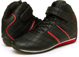 Goodyear Mens Clutch Racer Sneaker – High-Top Sneakers, PU Leather & Mesh Lining