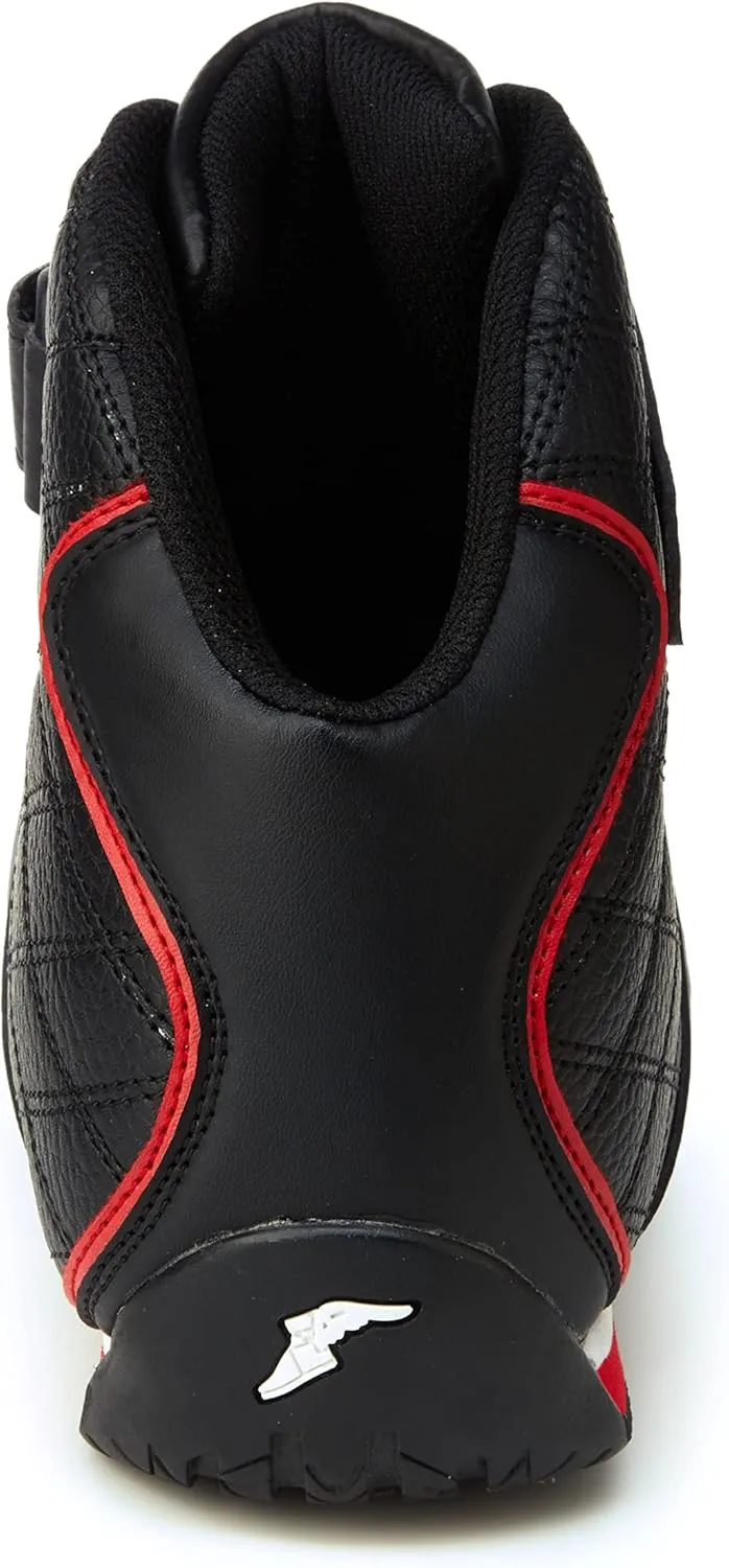 Goodyear Mens Clutch Racer Sneaker – High-Top Sneakers, PU Leather & Mesh Lining