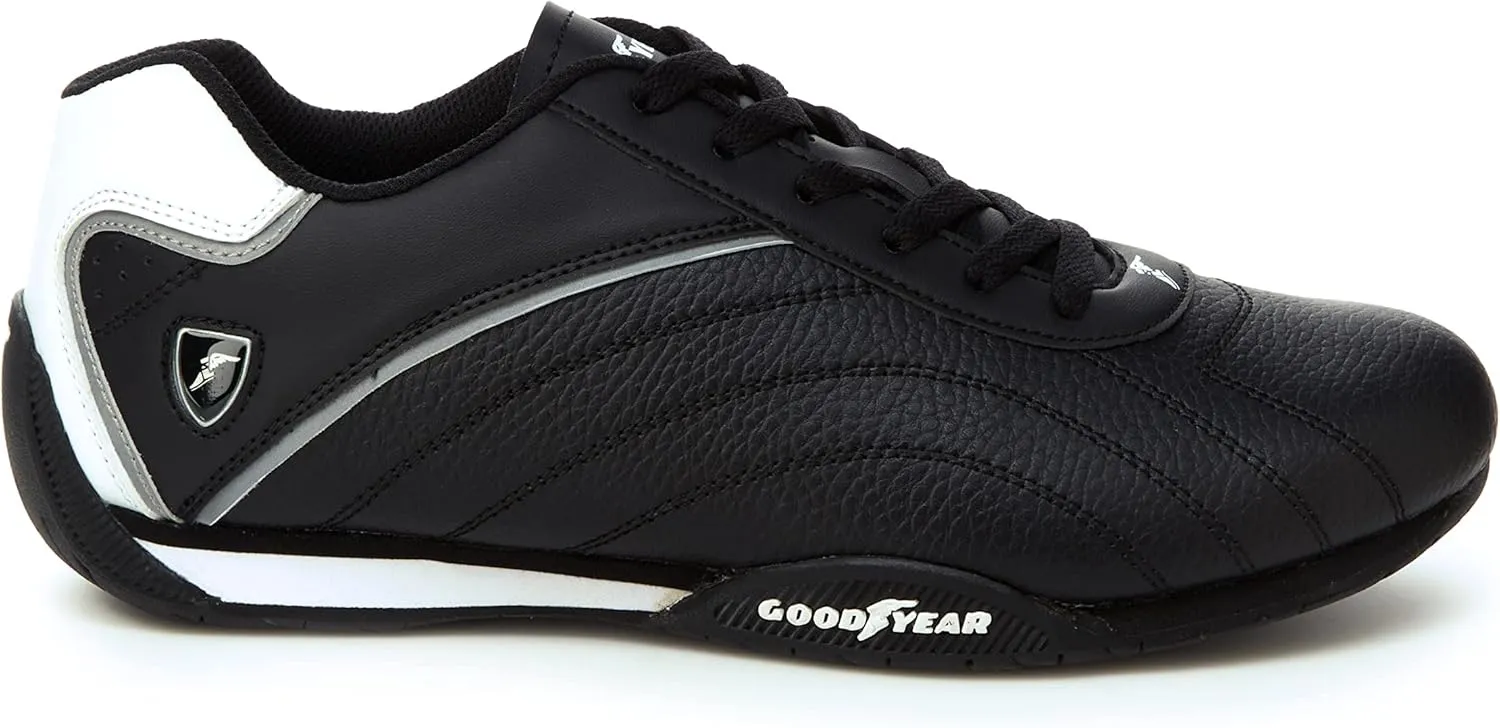 Goodyear Mens Ori Racer Sneaker – Low-Top Sneakers, PU Leather & Mesh Lining