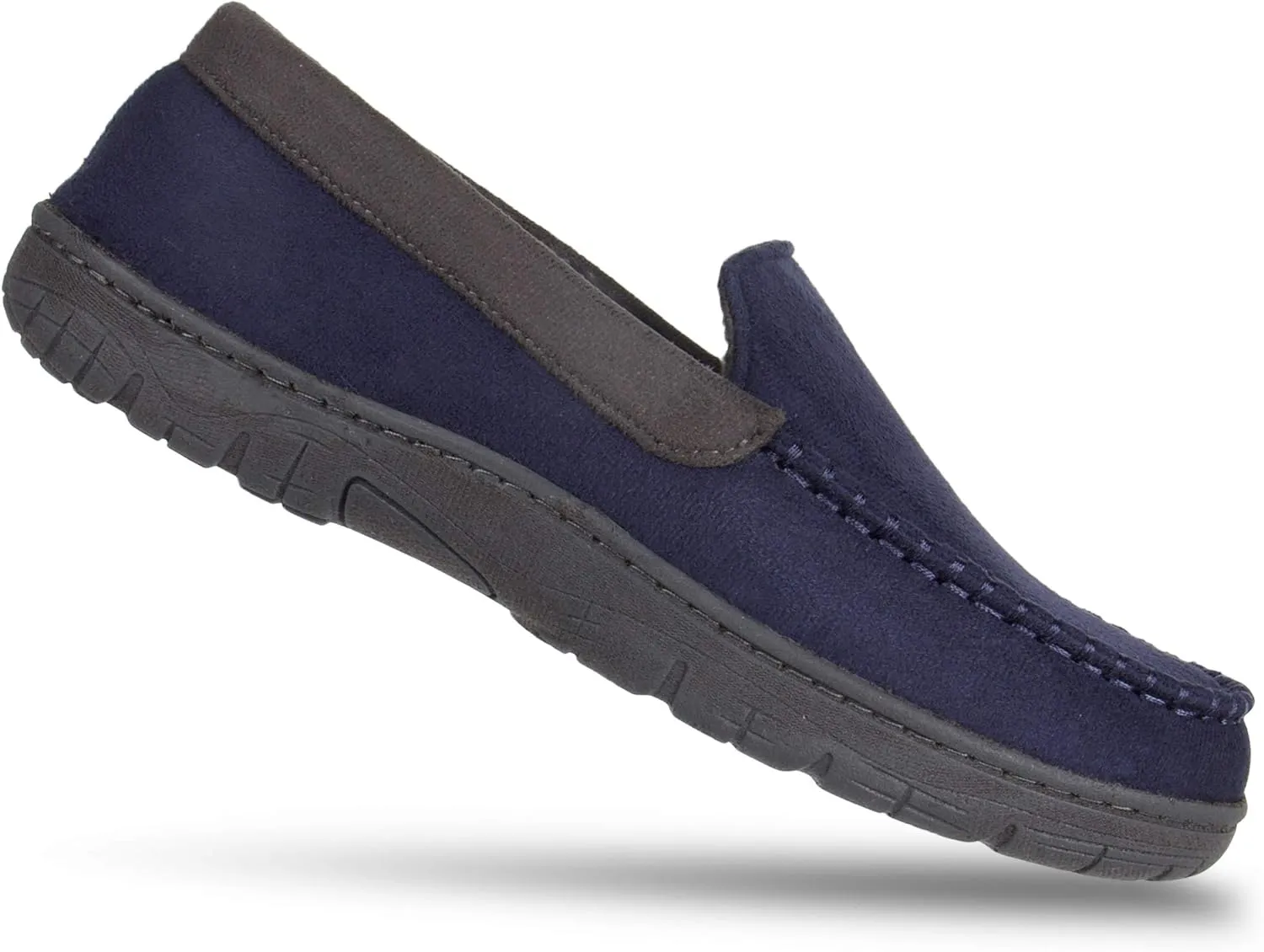 Hanes Men's Textured Moccasin Slipper