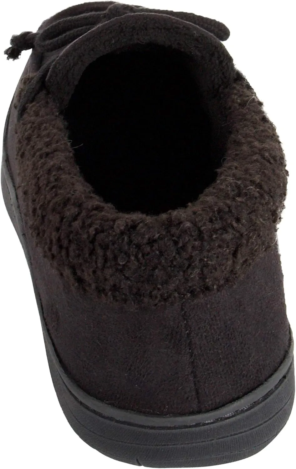 Hanes Men's Textured Moccasin Slipper