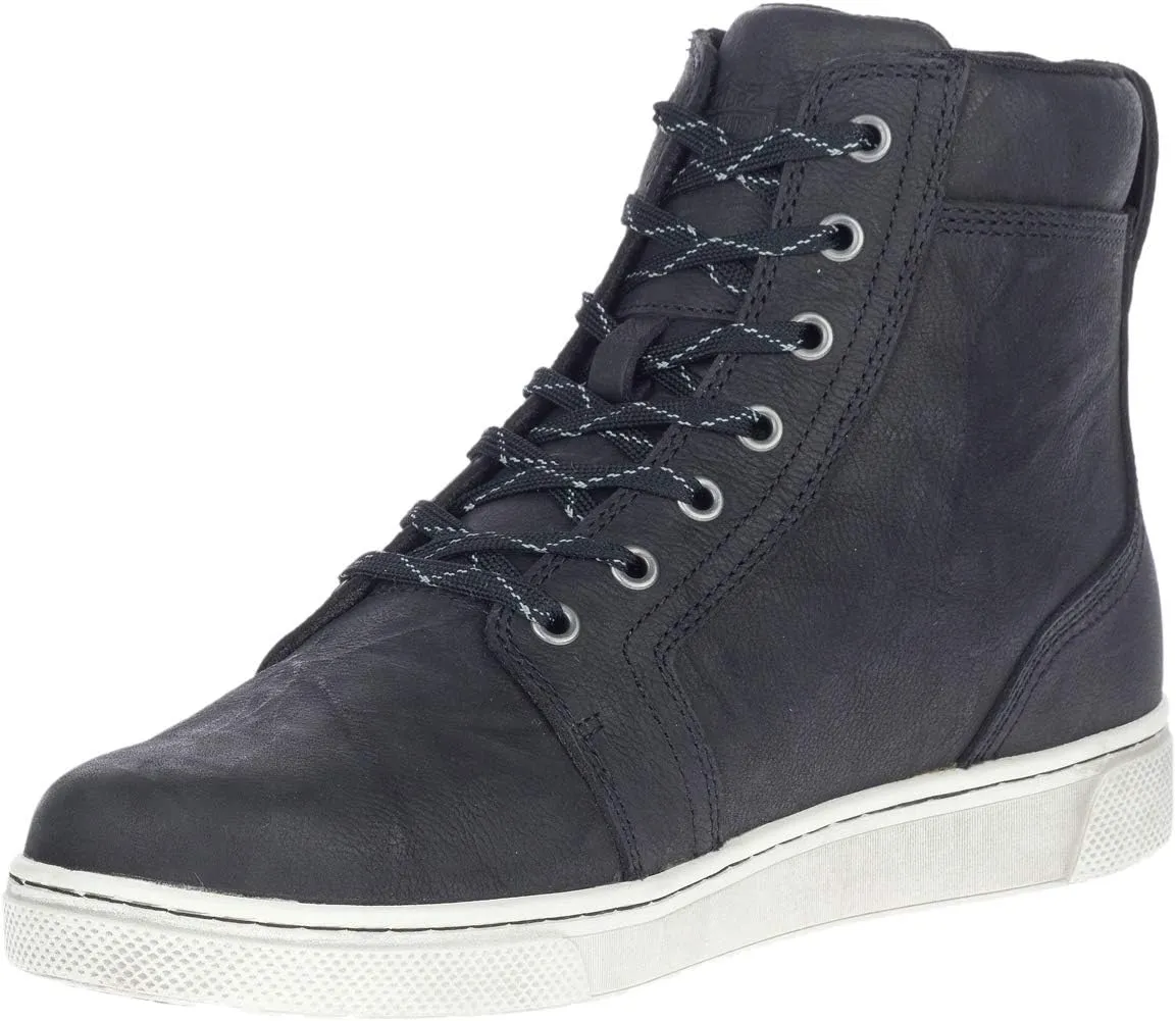 Harley-Davidson Men's Bateman 5" Metal Leather Motorcycle Casual Sneaker Boot