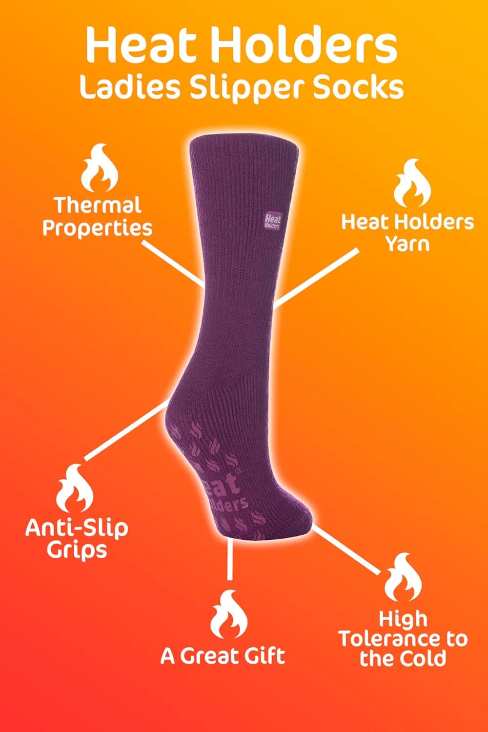 HEAT HOLDERS Slipper Socks