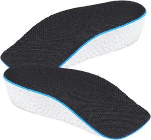 Height Increasing Insoles 1 Pair Stealthy Lift for Women's Men's Shoes Arch Support Soft Sole