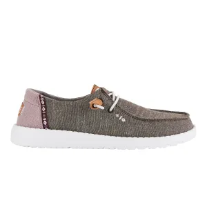 Hey Dude Black Wendy Chambray Boho Women's Casual Shoes 40729-001