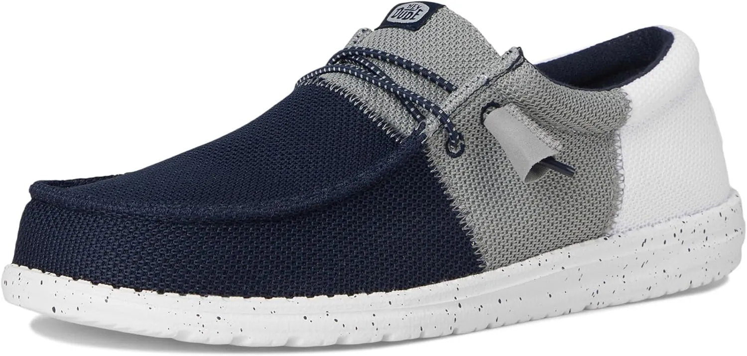 Hey Dude Men's Wally Tri Varsity Mesh Sneaker
