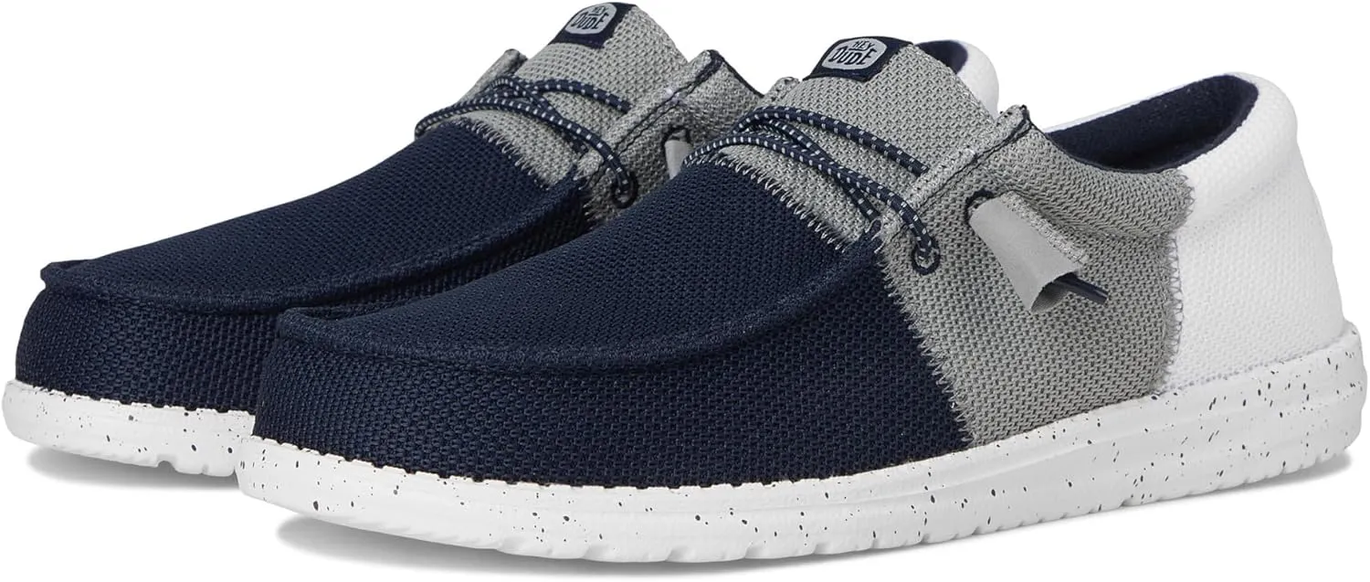 Hey Dude Men's Wally Tri Varsity Mesh Sneaker