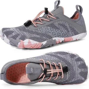 Hike Barefoot Shoes Women Men with Wide Toe Box Footwear Healthy Non-Slip Hike Beach Pool Aqua Swim Surf Hiking Running Athletic Water Shoe