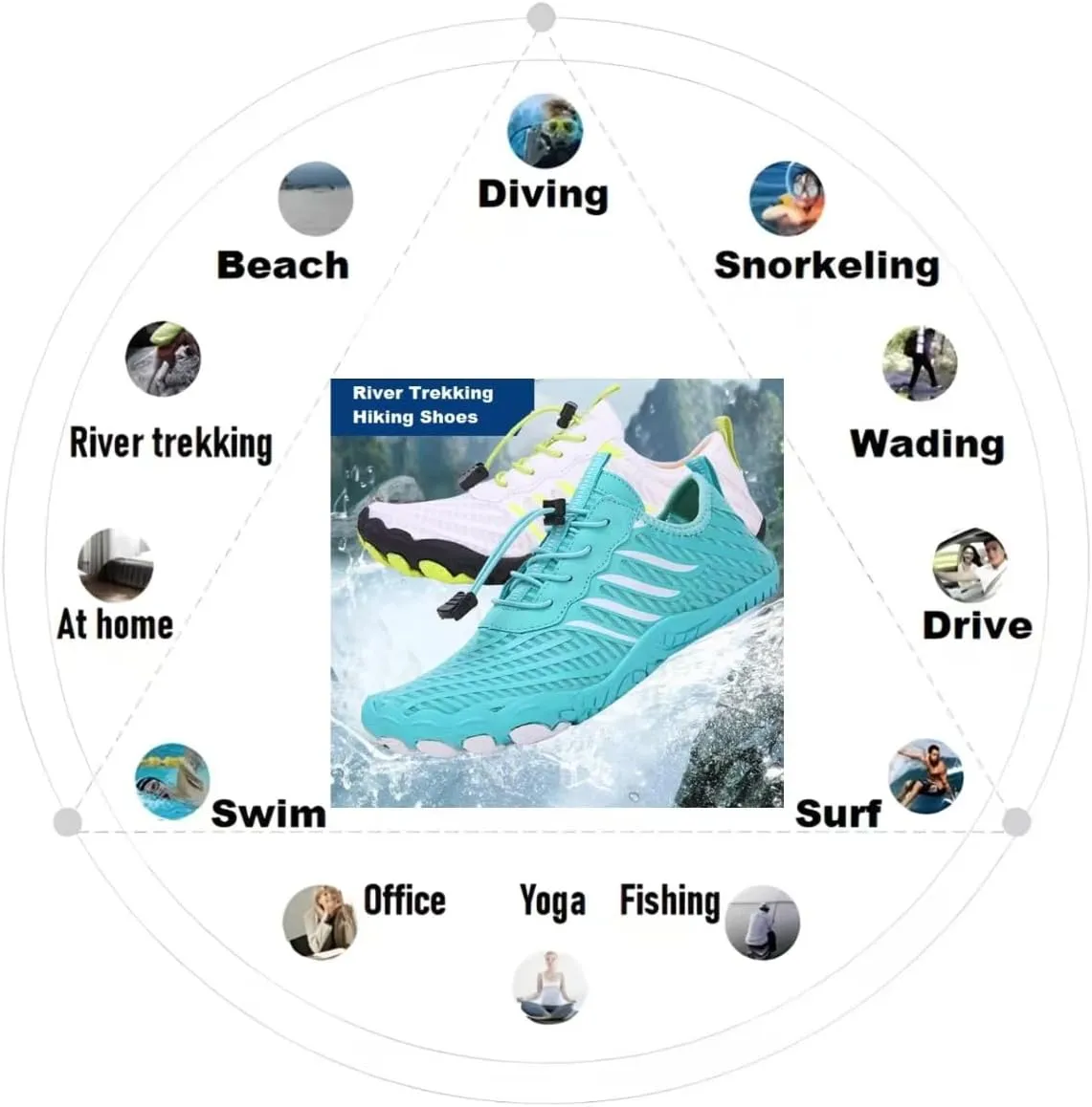 Hike Barefoot Shoes Women,New Hike Shoes for Men Women,Non-Slip Trail Athletic Footwear, Hiking Barefoot, Breathable Wide Toe Box