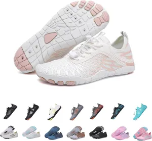 Hike Barefoot Shoes Women,New Hike Shoes for Men Women,Non-Slip Trail Athletic Footwear, Hiking Barefoot, Breathable Wide Toe Box