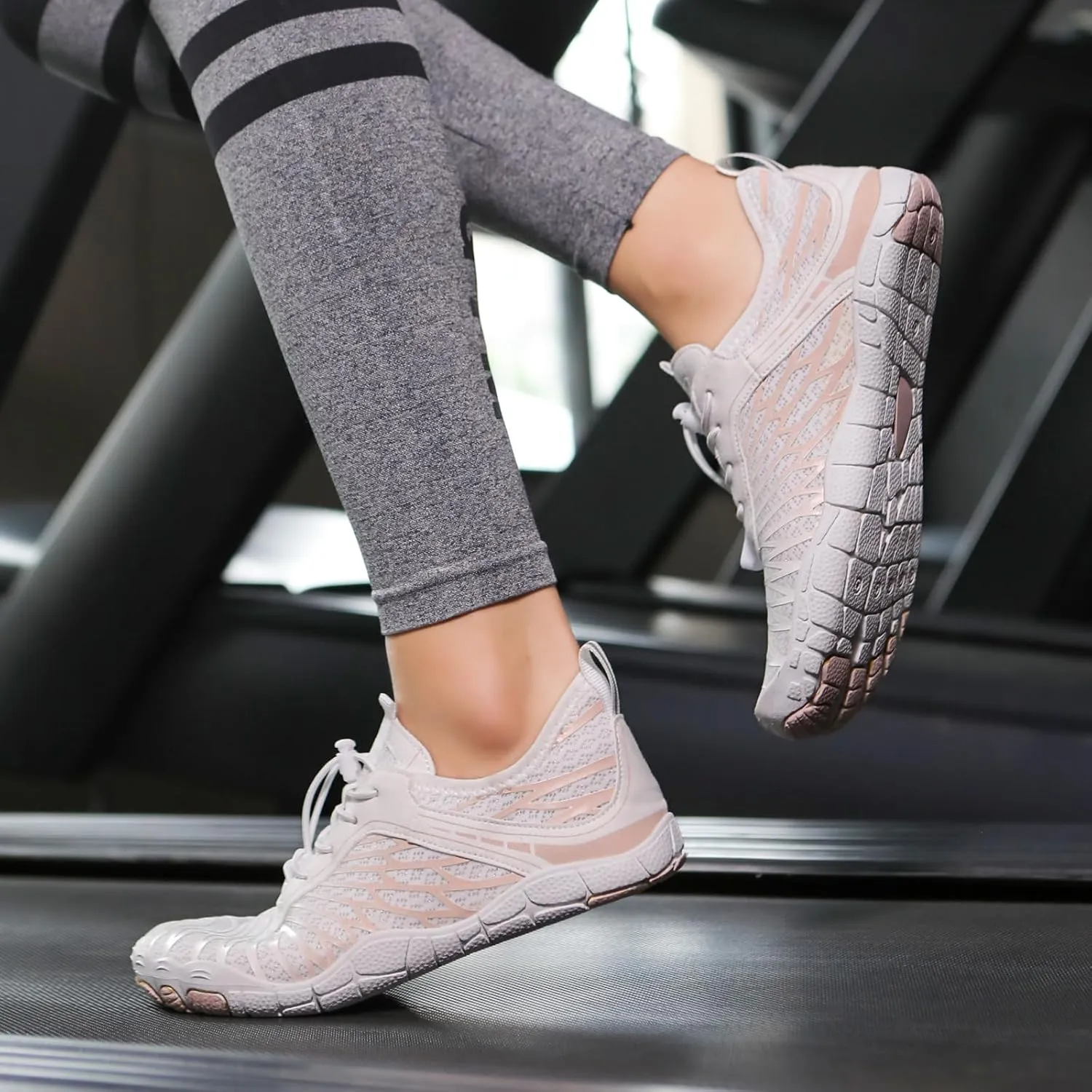 Hike Barefoot Shoes Women,New Hike Shoes for Men Women,Non-Slip Trail Athletic Footwear, Hiking Barefoot, Breathable Wide Toe Box